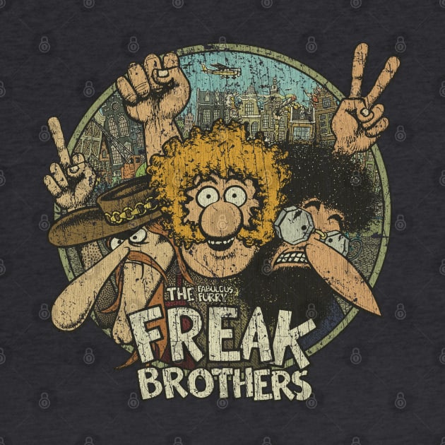 The Fabulous Furry Freak Brothers 1968 by JCD666